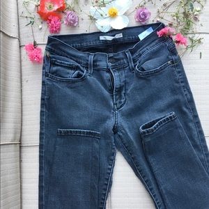 Skinny black Levi’s 711 Jeans 🦉